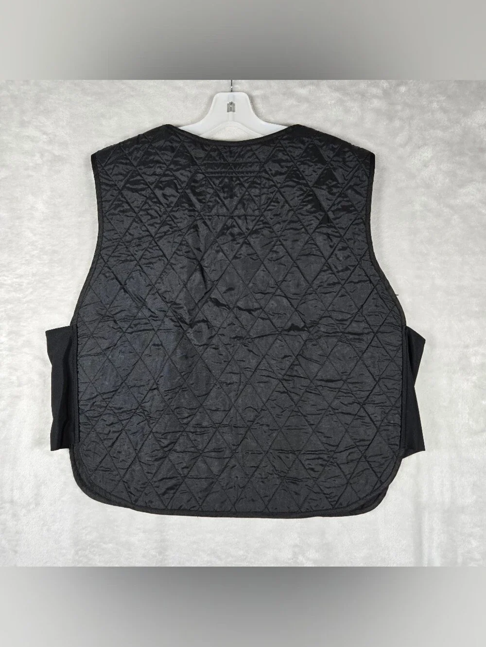 Harley Davidson Mens Black Quilted Hydration Vest Size XL Biker Ridding Light
